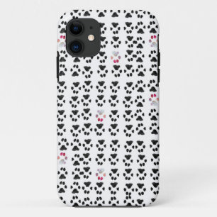 Capa Para iPhone 11 Adotar Padrão de Pata de Não Comprar