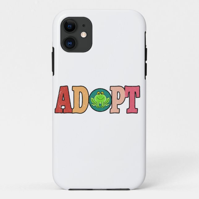Capa Para iPhone 11 Adotar Sapos | Melhor oferta de sapo (Verso)