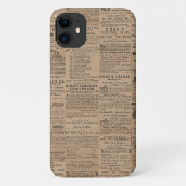 Capa Para iPhone 11 Ads of the Past, NY 1856 iPhone / iPad case