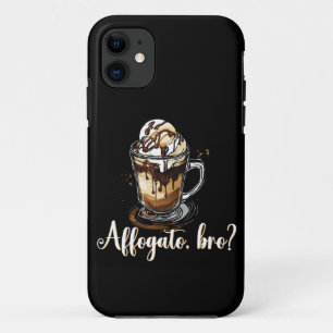 Capa Para iPhone 11 Affogato, mano, Caffeine Lover Coffee Dessert?