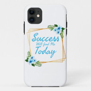 Capa Para iPhone 11 afirmações de vibração positiva para autocuidado