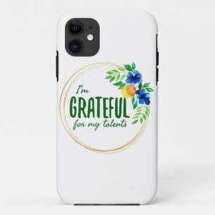 Capa Para iPhone 11 afirmações positivas para o trabalho