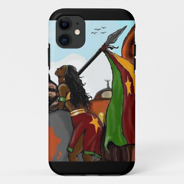 CAPA PARA iPhone 11 ÁFRICA (Verso)