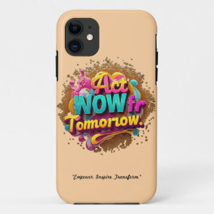 Capa Para iPhone 11 "Agarre o momento"