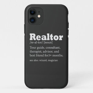 Capa Para iPhone 11 Agente Imobiliário Realtor Funny Iphone 14 Caso