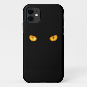 Capa Para iPhone 11 Agora Ele Vê-Te Gato Negro