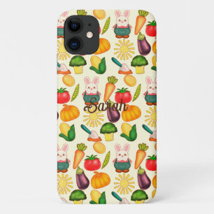 Capa Para iPhone 11 Agricultura Vegetal de Coelho