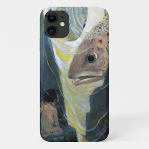 Capa Para iPhone 11 Água, Bebê e Peixe, Jessie Willcox Smith