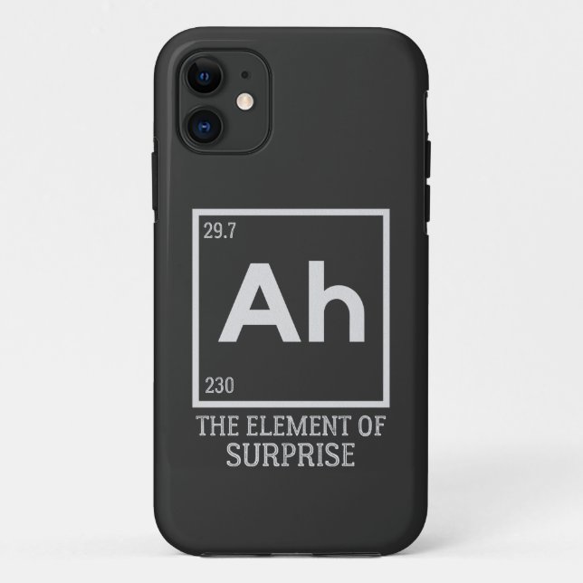 Capa Para iPhone 11 Ah the element of surprises (Verso)