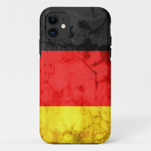 Capa Para iPhone 11 Alemanha Flag Vintage 3