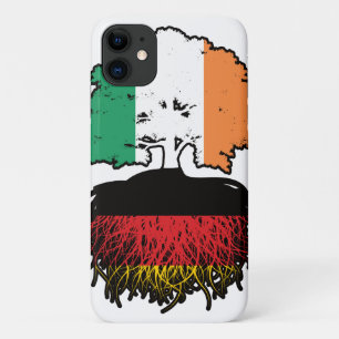 Capa Para iPhone 11 Alemanha Irlanda Irlanda, Alemanha, Tree Roots Fla