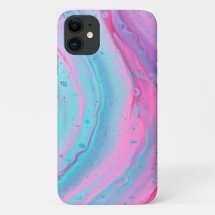 Capa Para iPhone 11 algodão doce líquido