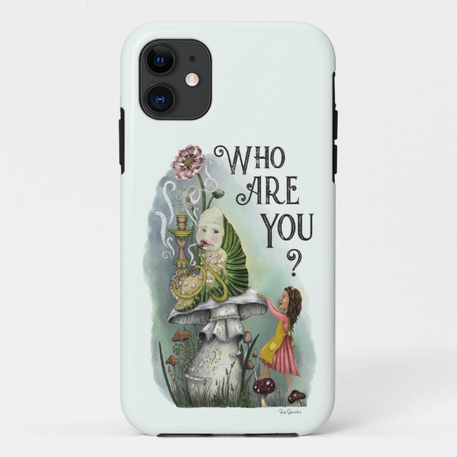 Capa Para iPhone 11 Alice Bonita na Terra das Maravilhas e Arte da Lag (Verso)