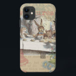 Capa Para iPhone 11 Alice no País das Maravilhas, Arte do Partido do C<br><div class="desc">Alice no País das Maravilhas festejou chá louco - As Aventuras de Alice no País das Maravilhas tem esta maravilhosa imagem do Partido do Chá Louco. Isto é baseado no clássico livro Alice original, do médio dos anos 1800, mostrando Alice sentada no final da mesa em uma grande cadeira sobrecarregada,...</div>