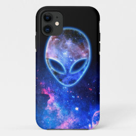 Capa Para iPhone 11 Alienígena no espaço