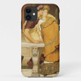 Capa Para iPhone 11 Alma-Tadema o espelho, 1868
