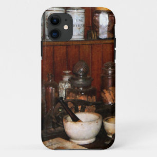 Capa Para iPhone 11 Almofariz e pilões na farmácia