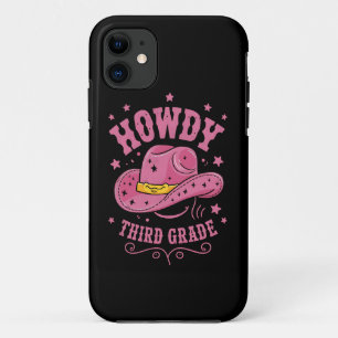 Capa Para iPhone 11 Alô 3ª Série Cowboy Cowgirl Volta às Aulas