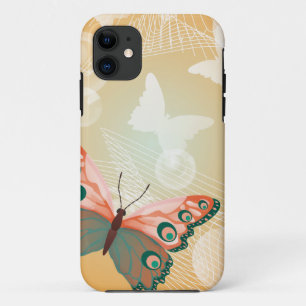 Capa Para iPhone 11 Aloha Hawaiian Butterfly Love Art Destinage