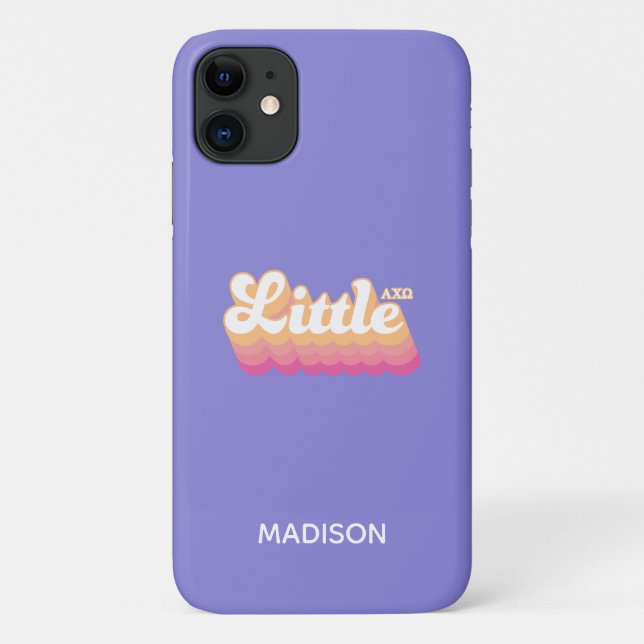 Capa Para iPhone 11 Alpha Chi Omega | Pequena (Verso)