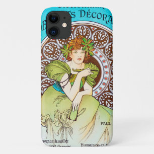 Capa Para iPhone 11 Alphonse Mucha