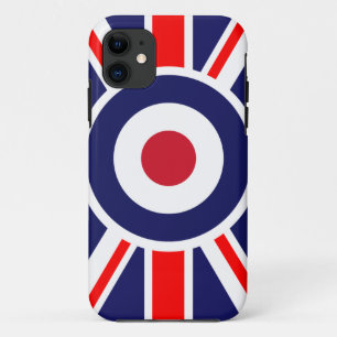 Capa Para iPhone 11 Alvo de Union Jack Mods Inglaterra