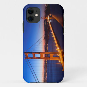 Capa Para iPhone 11 Alvorecer sobre a ponte de San Francisco e de