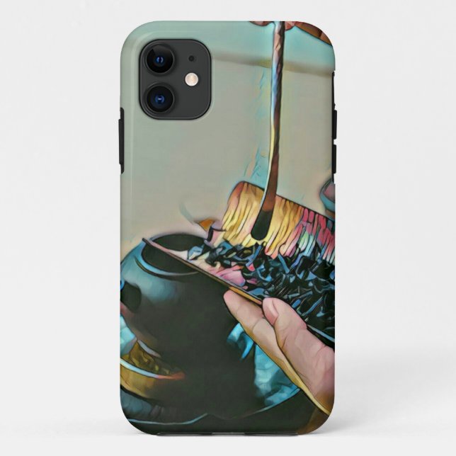 Capa Para iPhone 11 Amante de arte japonês (Verso)