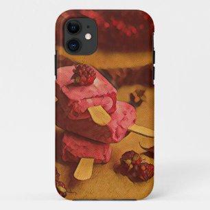 Capa Para iPhone 11 Amantes do sorvete de Verão