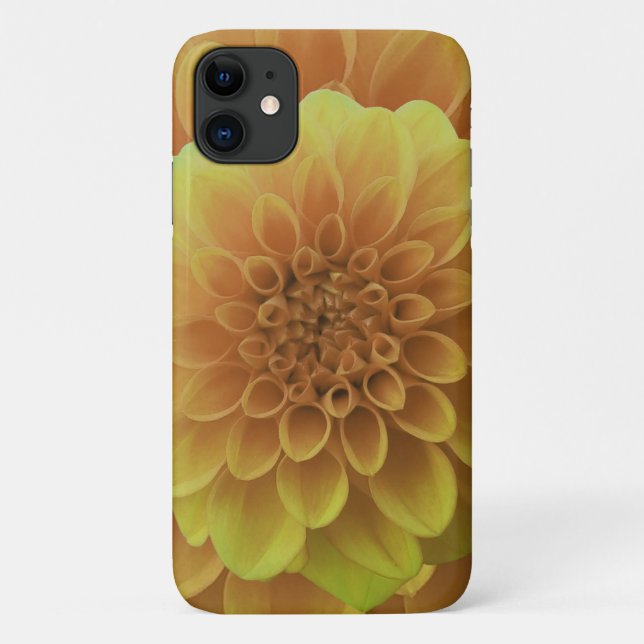 Capa Para iPhone 11 Amarelo Dahlia (Verso)