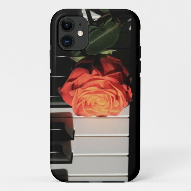 Capa Para iPhone 11 Amazing Piano Artwork (Verso)