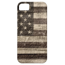 Capa Para iPhone 11 American Flag Vintage