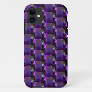 Capa Para iPhone 11 Ametyst Gemstone Purple