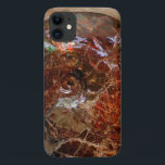 Capa Para iPhone 11 Ammonite ammolita<br><div class="desc">O ammolite é uma pedra orgânica tipo opal feita de cascas fossilizadas de amonitas. É uma das poucas pedras de gema biogênicas. Em 1981, a ammolite ganhou status oficial de pedra preciosa pela Confederação Mundial de Jovens (CIBJO), ano em que começou a mineração comercial de ammolite. Imagem de Mike Peel...</div>
