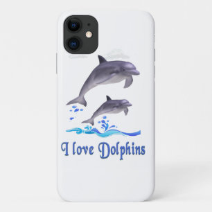 Capa Para iPhone 11 Amor de Golfinho