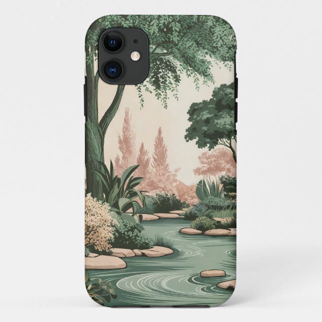 Capa Para iPhone 11 Amor em Espaços Verdes (Verso)