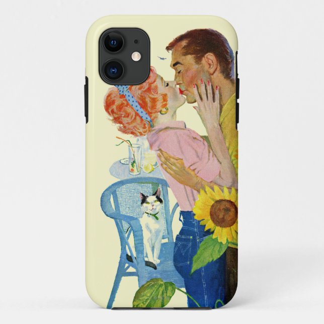 Capa Para iPhone 11 Amor-Golpeado (Verso)