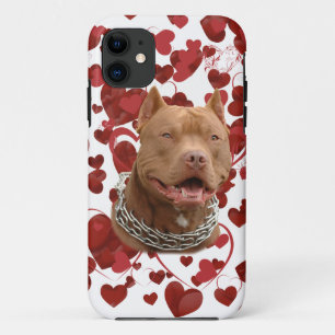 Capa Para iPhone 11 Amor Pitbull