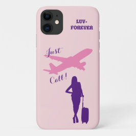 Capa Para iPhone 11 Amor Rosa
