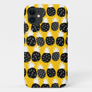 Capa Para iPhone 11 Ananás preto