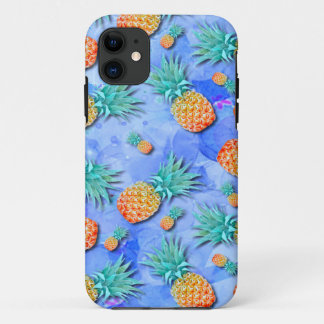 Capa Para iPhone 11 Ananases. Tinta. Festa.