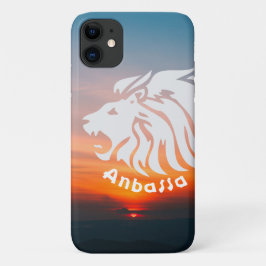 Capa Para iPhone 11 Anbessa Lion Head Etiópia