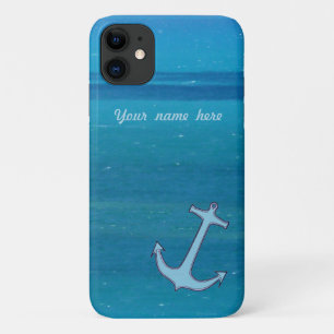 Capa Para iPhone 11 Âncora de mar das caraíbas personalizada