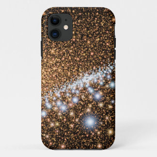 Capa Para iPhone 11 Andromeda Galaxy no Dourado - Imagem Espacial da N