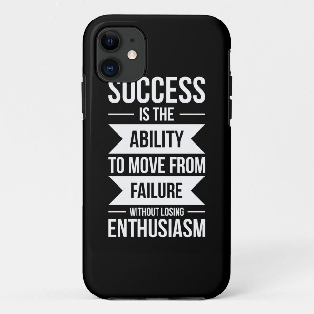 Capa Para iPhone 11 Aniversário Com Sucesso É A Capacidade De Mover (Verso)