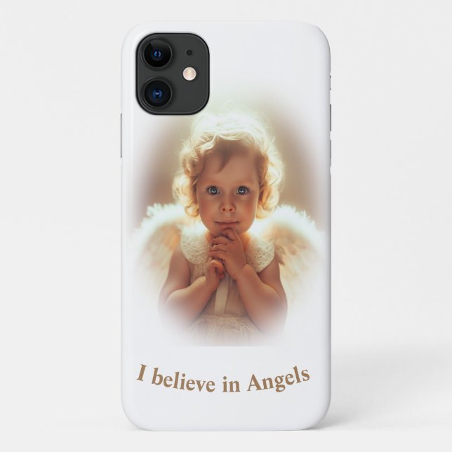 Capa Para iPhone 11 Anjos Bebês (Verso)