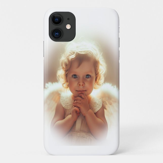 Capa Para iPhone 11 Anjos Bebês (Verso)