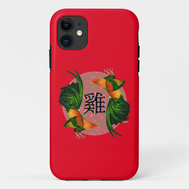 Capa Para iPhone 11 Ano do Círculo de Galeria (Verso)