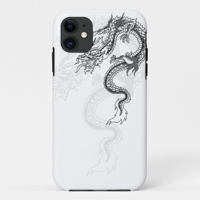 Capa Para iPhone 11 Ano do exemplo do iPhone 5 do dragão (Verso)