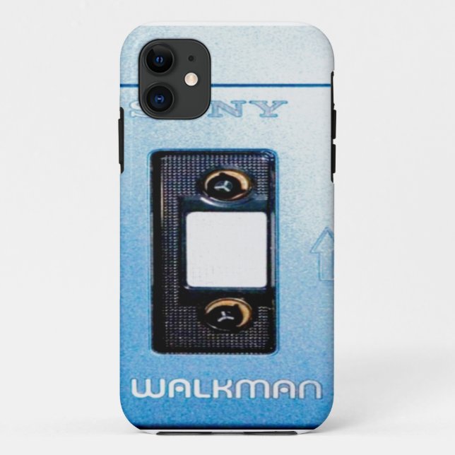 Capa Para iPhone 11 anos 80 Walkman (Verso)
